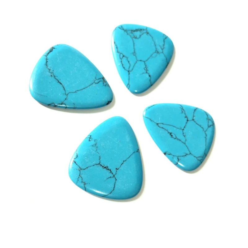 Оптовая продажа 1 шт. бирюзовый брикет круглый наконечник натуральный камень