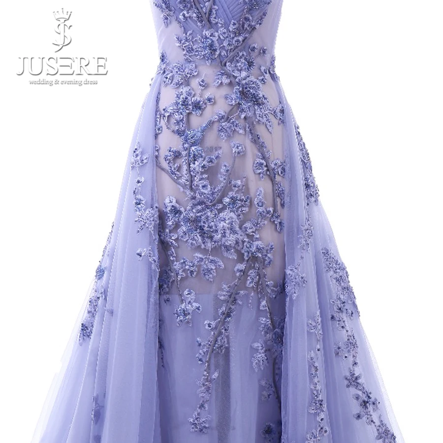 Robe De Soiree 3D цветок кружева Бисер сексуальным вырезом на спине и длинное вечернее