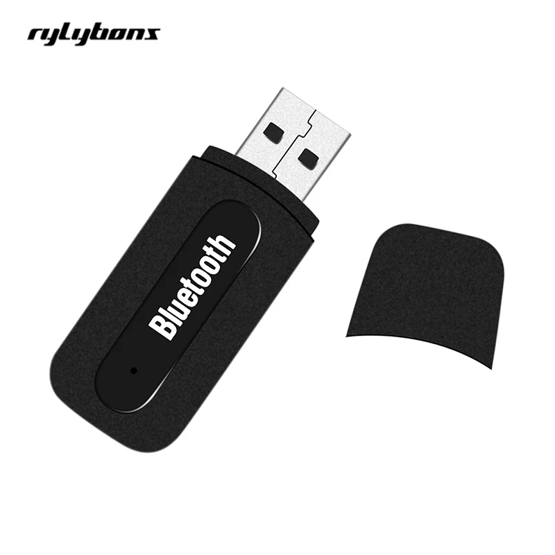 Беспроводной автомобильный Bluetooth стерео музыкальный приемник 3 5 мм с USB Aux аудио