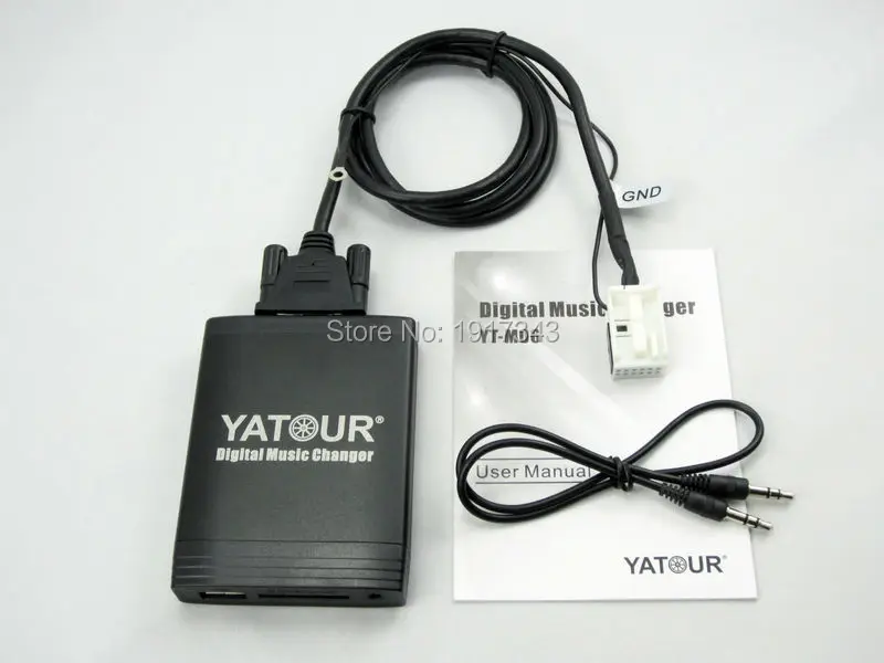 Yatour автомобильный адаптер AUX MP3 SD USB музыкальный CD-переключатель 12PIN разъем для VW Volkswagen Жук EOS лиса Jetta Golf GTI R32 радио