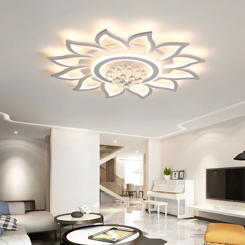 Modern led ceiling light kitchen lighting fixture dining living room white AC85-265V lights for bedroom home lamp | Лампы и освещение