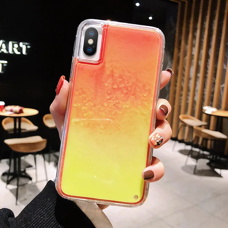 Чехол для iPhone 11 11Pro Max X Xs Xr 7 8 Plus 6 6s светящийся силиконовый чехол Capinha Capa ipone ip Coque Fundas