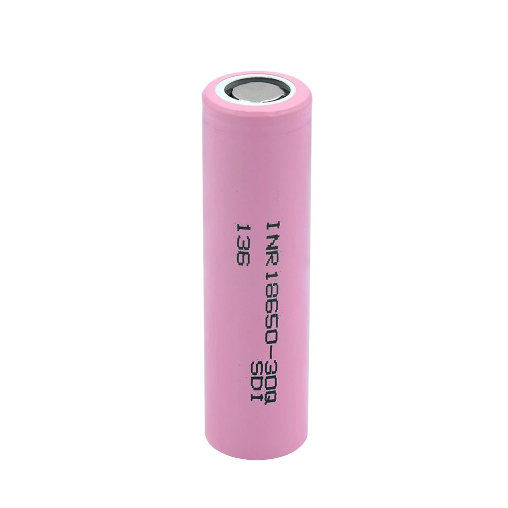 1 Pieces При заказе 1-10 штук INR 18650 Батарея 3,7 V 3000 мА/ч, INR18650 30Q Li-Ion Перезаряжаемые батареи 20A Высокая утечка для светодиодный фонарик power bank - Цвет: 1 Pieces