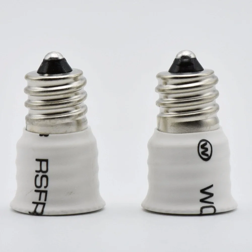 E12 к E14 держатель лампы конвертер винтовые базы светодиодные винт гнездо адаптер