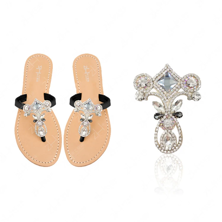 Стразы в богемном стиле для свадебной вечеринки аксессуары обуви на высоком