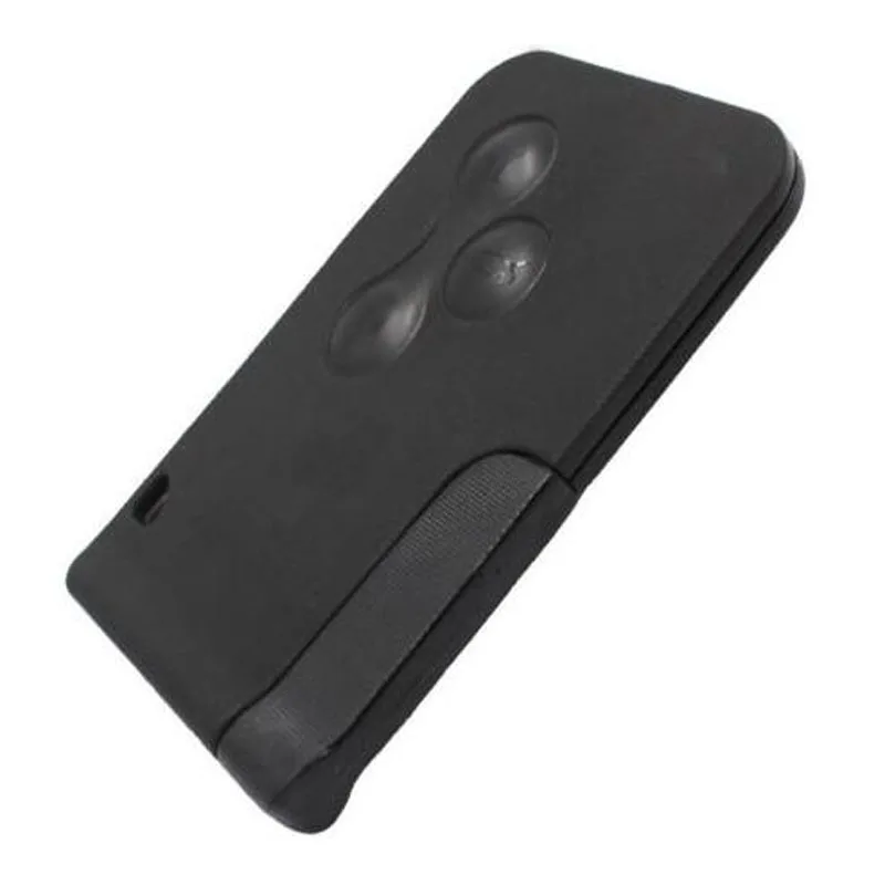 3 Button Smart Card For Renault Clio Logan Megane 2 Koleos Scenic Case Black Car Key Fob Shell With Small | Автомобили и
