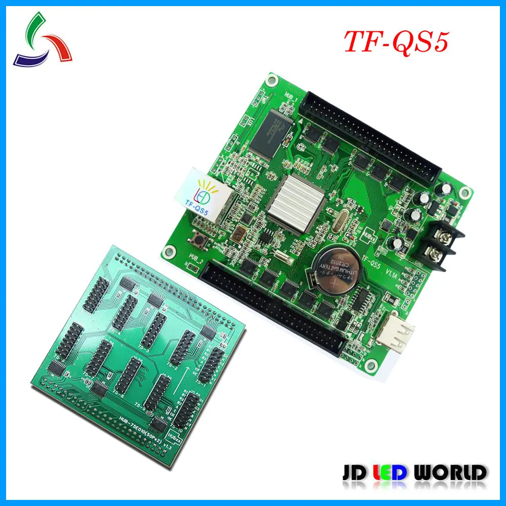 TF QS5 (заменить VTA02) RGB видео асинхронный Светодиодный дисплей экран контроллер
