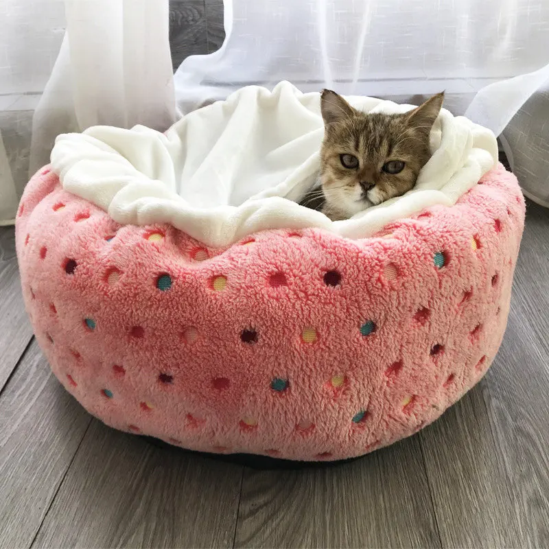 Кошка спальный мешок глубокий сон Супер мягкие кошачьих туалетов осенние и