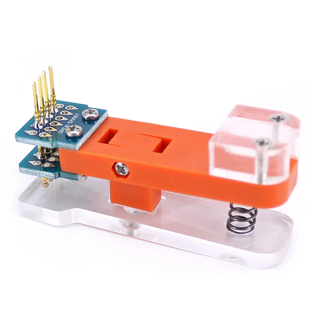 Открытый-умный UART IEC oled-модуль испытательный инструмент PCB испытательный прибор 1x4P 2,54 мм Шаг позолоченный зонд