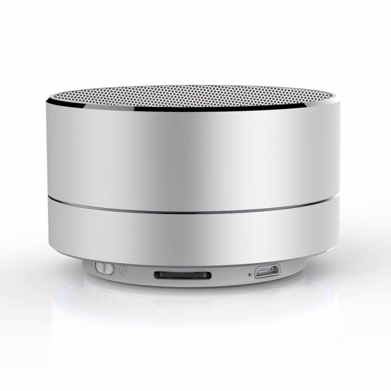 Metal Wireless Bluetooth speaker Read SD TF card Portable speakers Support Calls With Microphone For PC Iphone Sumsang Xiaomi |