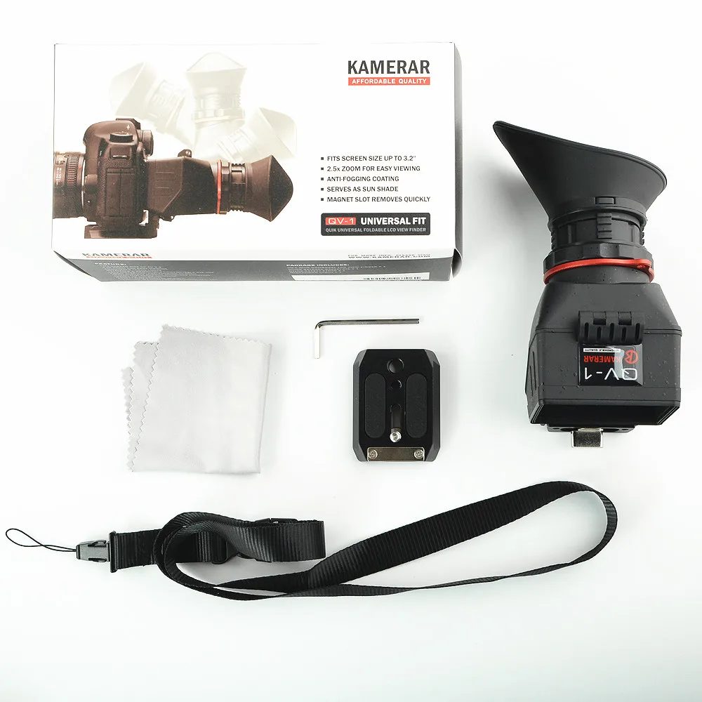 KAMERAR QV-1 ЖК-видоискатель для "-3,2" CANON Nikon sony Olympus DSLR камер