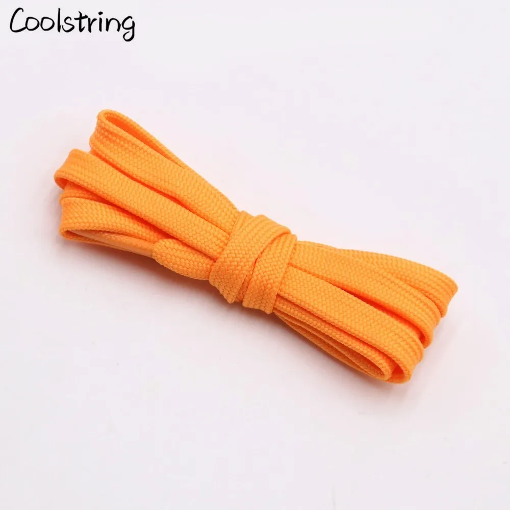 3030 Orange Coolstring/модные уникальные мужские и женские шнурки; Милые популярные простые спортивные туфли на плоской подошве; кружевные шнурки для пожилых Пап; кроссовки - Цвет: 3030 Orange