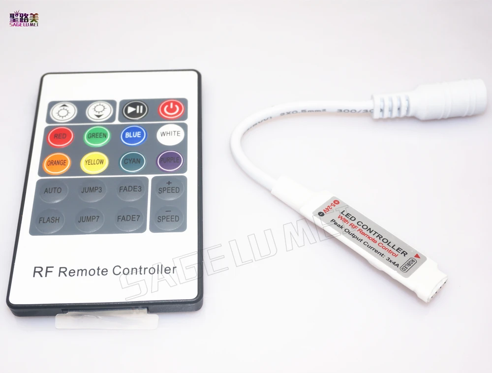 Лучшая Цена Мини DC5V 24V DC12V 20 ключей RF беспроводной пульт дистанционного