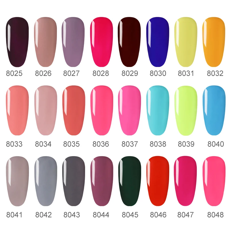 УФ гель для ногтей 8 мл полуперманентный Гель лак чистых цветов лампа маникюра