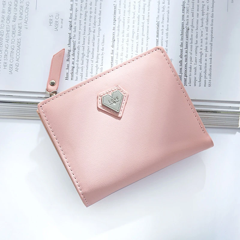 Новый женский кошелек многофункциональный для денег Короткий стильный два