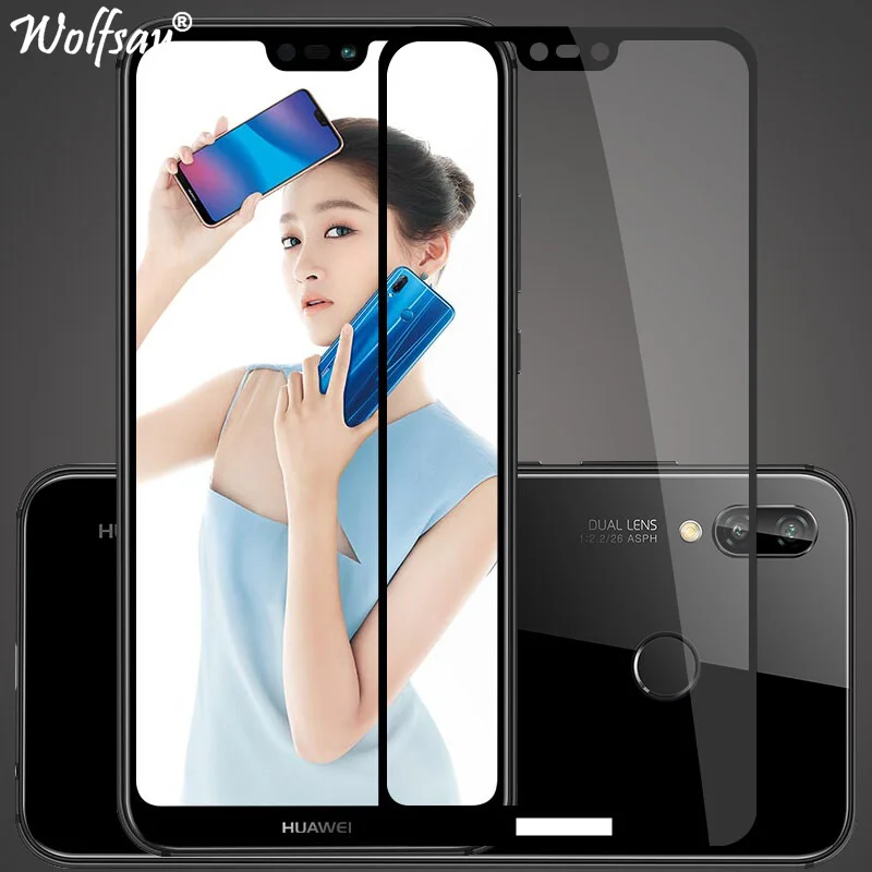 

Защитное стекло для Huawei Honor 8C, закаленное, полное покрытие, Защитное стекло для Huawei Honor 8C, стекло для Honor 8C BKK-LX2
