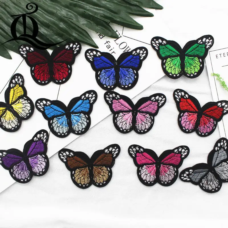 

Mix sequins 11pcs cartoon DIY fashion fine embroidery cloth patches patches clothing jeans trumpet children's stickers 593-B16