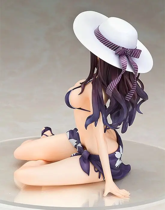 Японское аниме Saenai Heroine No Sodatekata Megumi Katou сидящий купальник бикини сексуальные девушки фигурка ПВХ игрушки