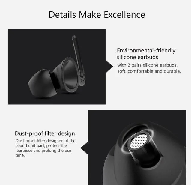 Слог D900 MINI D900S обновленная версия стерео Bluetooth наушники гарнитура беспроводные наушники также есть se215 se315