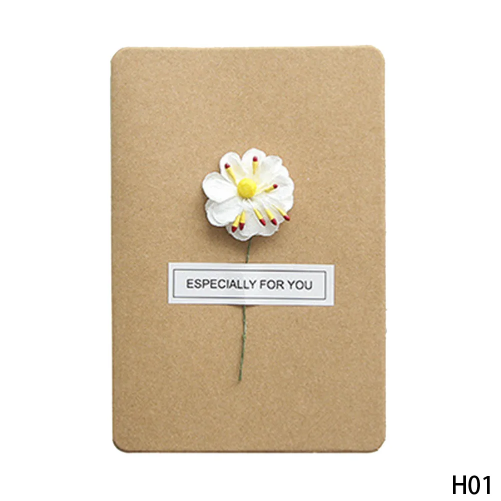Модная индивидуальная Современная практичная специальная открытка с изображениями цветов Классический роскошный кулон