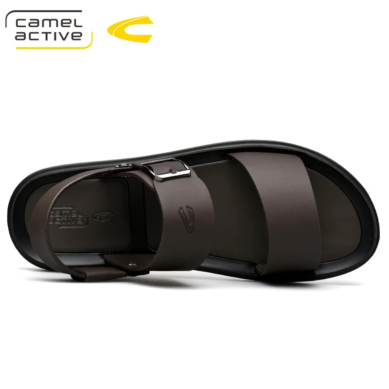 Мужские сандалии Camel Active из натуральной кожи пляжные шлепанцы для воды дышащие