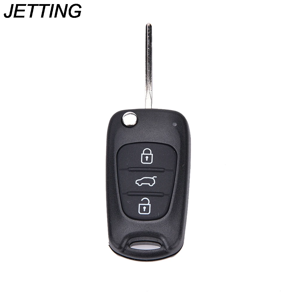 Новый корпус дистанционного складного ключа JETTING с 3 кнопками для Hyundai I20 I30 IX35