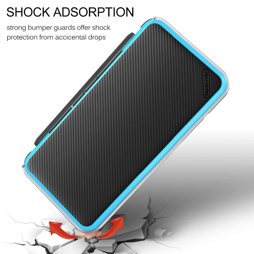 Чехол для Yoteen чехол New NAND 2DS XL кристально прозрачный пластиковый ультра тонкий