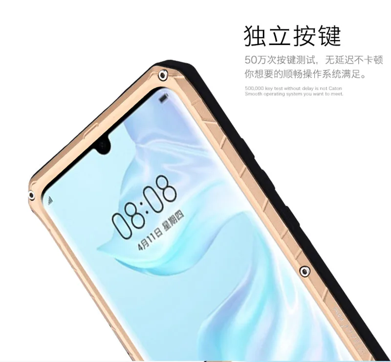 Для huawei 30 Pro корпус авиации Алюминий сплав металл+ кремнезема задняя крышка для huawei P30 Lite/P30 телефон случаях
