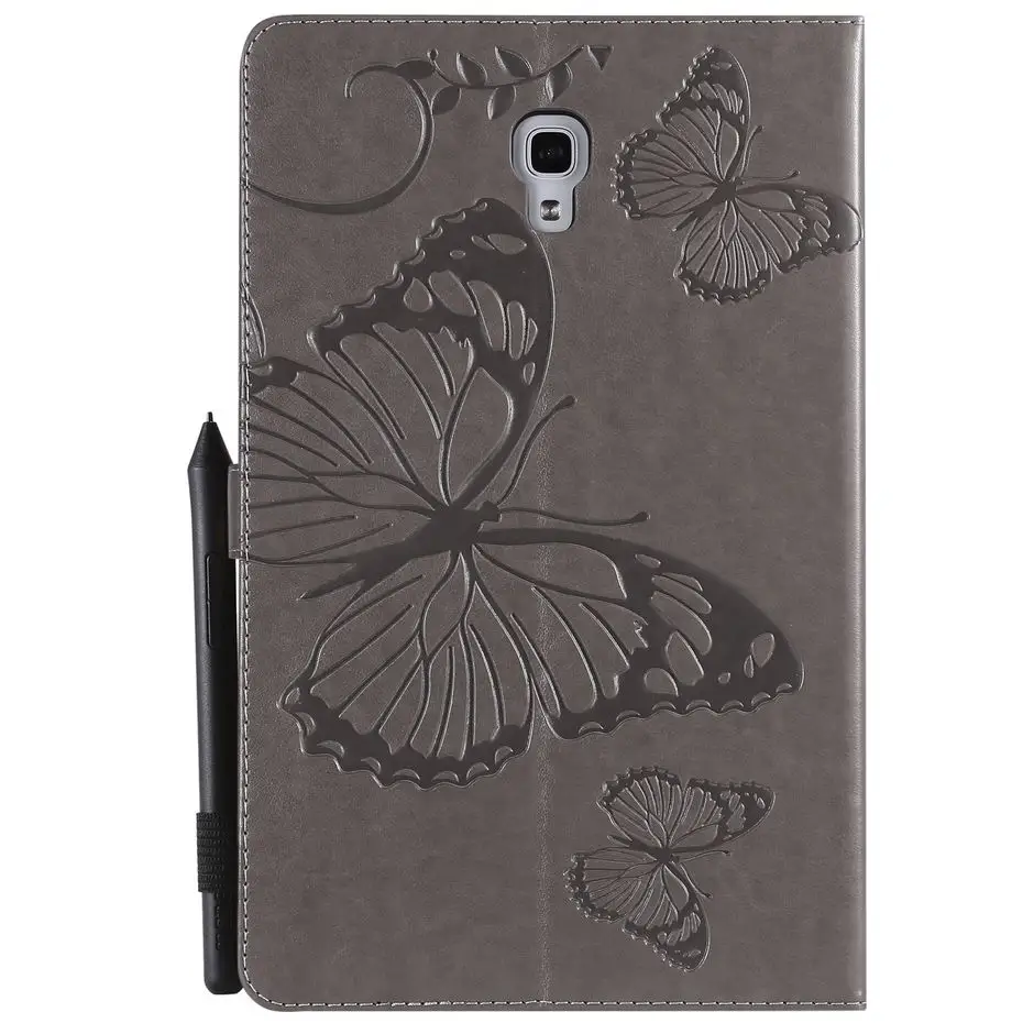 Чехол-книжка с 3d-бабочкой для Samsung Galaxy Tab A A2 2018 10 5 &quotT590 T595 T597 SM-T590 чехол планшета +