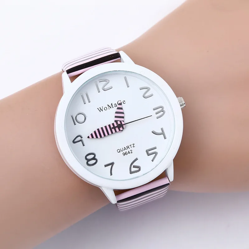 2018 модные брендовые Женские Простые Дизайнерские наручные часы с перекрестной