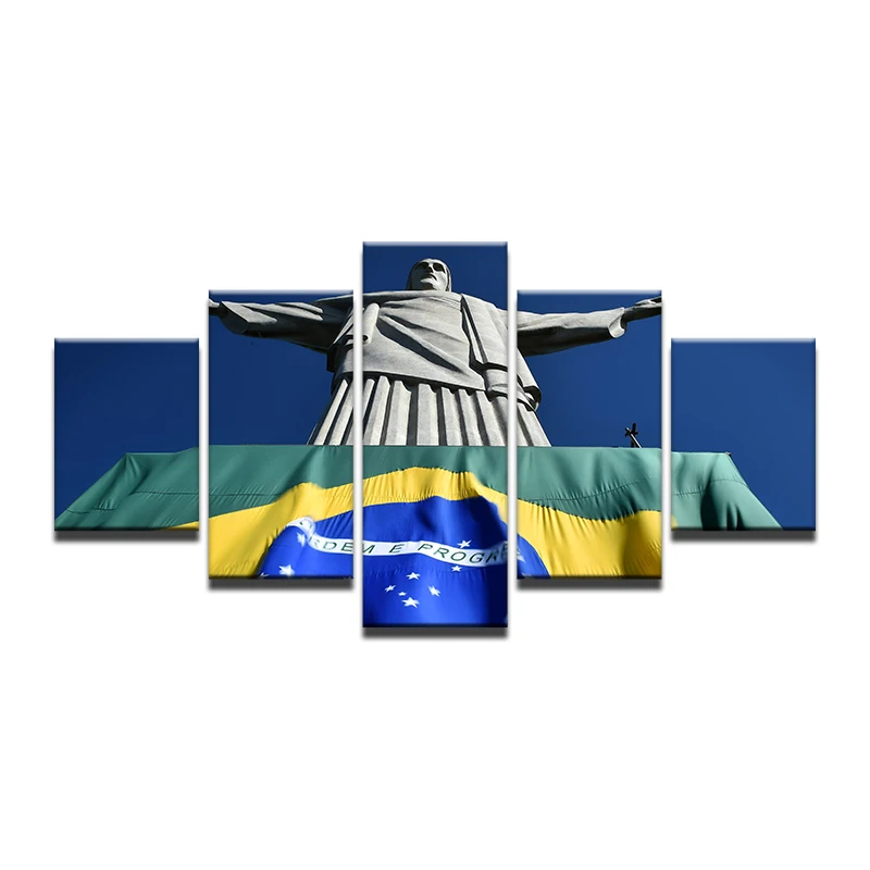 5 шт. бразильский Рио де Жанейро корковато Иисус статуя спасательного холста