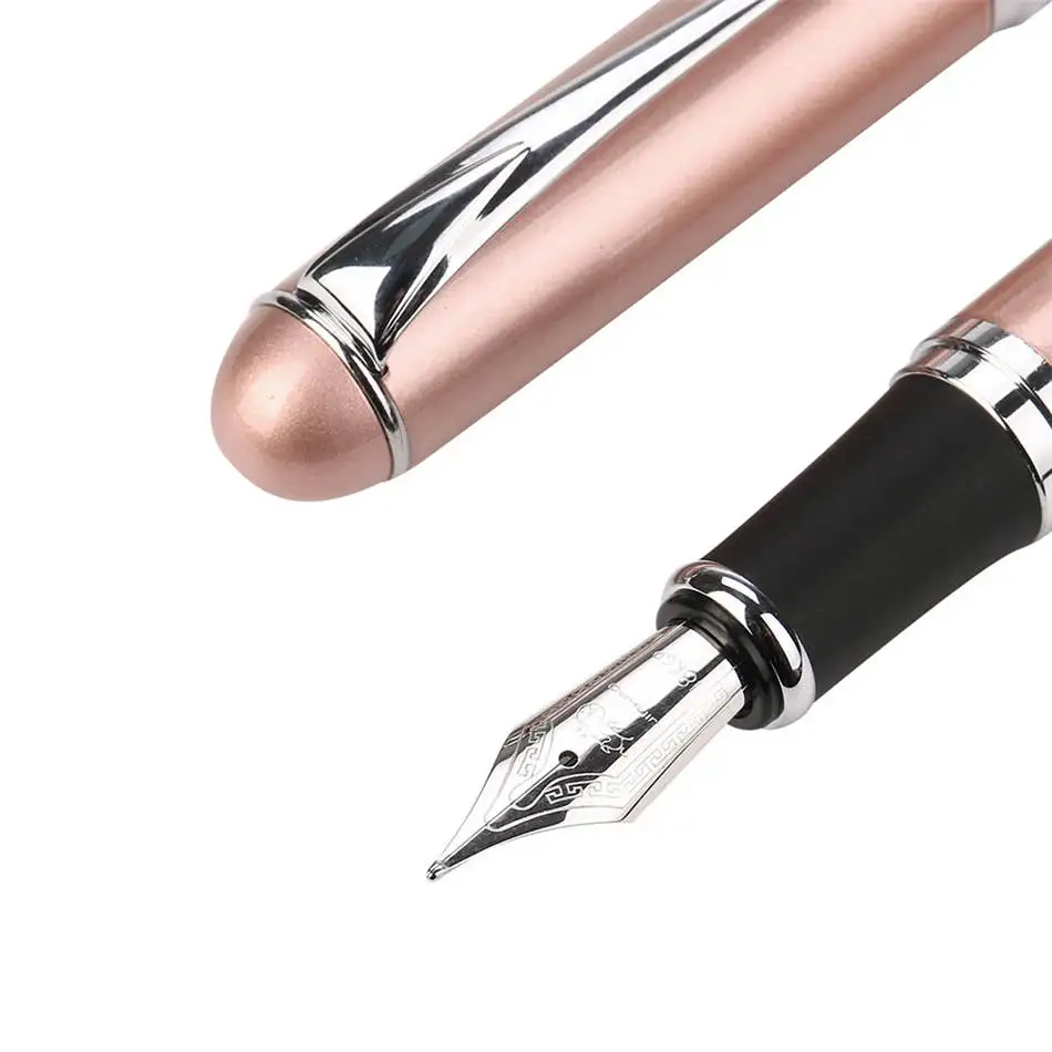 2018 матовый черный JinHao X750 перьевая ручка 0 5 мм дополнительный тонкий наконечник