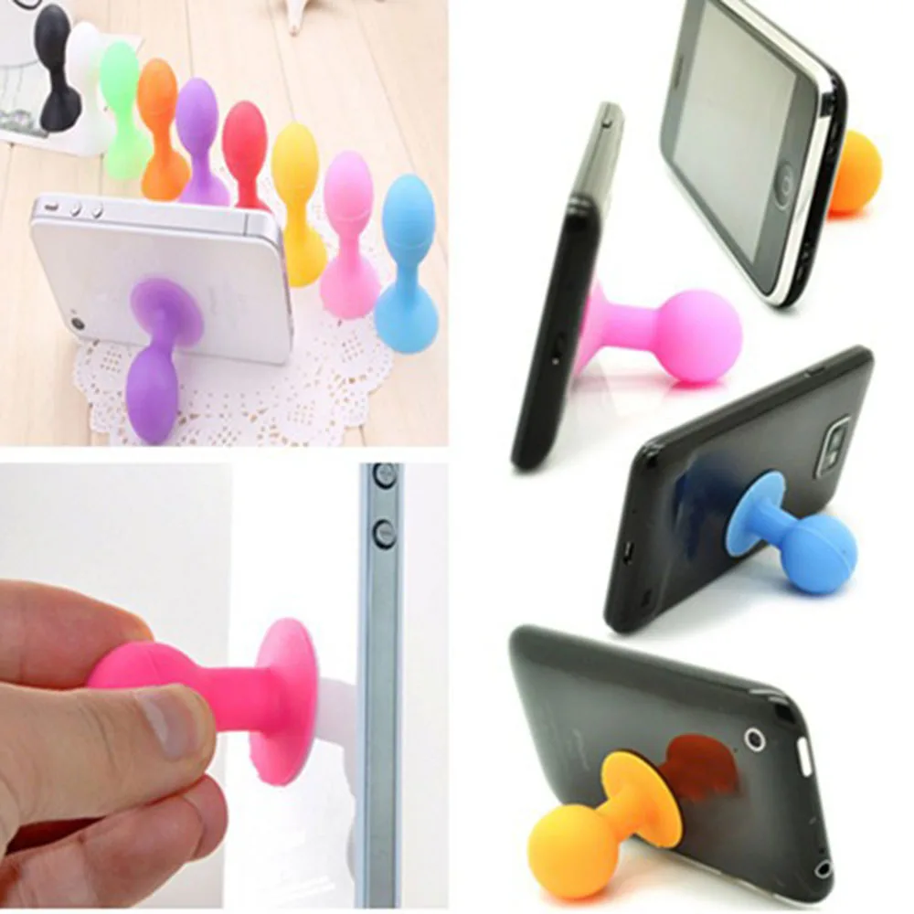 1 шт./лот силиконовый осьминог сферическая присоска кронштейн подставка