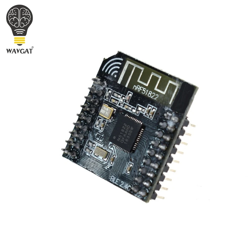 Беспроводной модуль WAVGAT NRF51822 2 4G беспроводной связи Bluetooth/модуль zigbee/DMX512|Модули