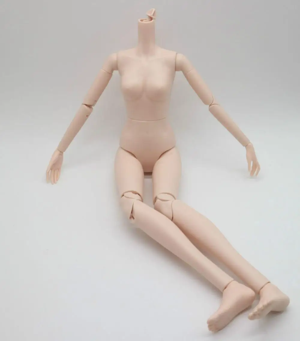body small breast 1/4 BJD Обнаженная кукла 45 см для взрослых женская и мужская обувь Пластик совместный подвижный куклы, без набора для макияжа окружность головы 17,5 см - Цвет: body small breast
