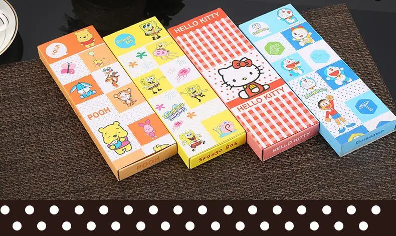 Уличные столовые приборы для путешествий комплект Kawaii столовая посуда