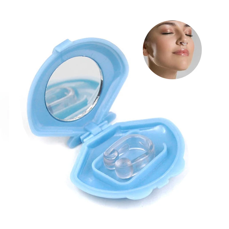 2019 Mini Anti Nose Snoring Device Silicon Breathing Apparatus Portable Relieve High Quality Health Care A101 | Красота и здоровье