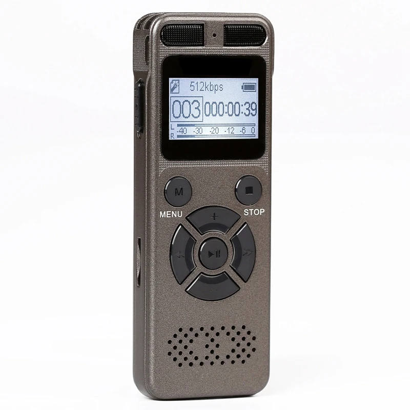 8 ГБ диктофон Usb бизнес портативный цифровой аудио рекордер с MP3-плеером поддержка