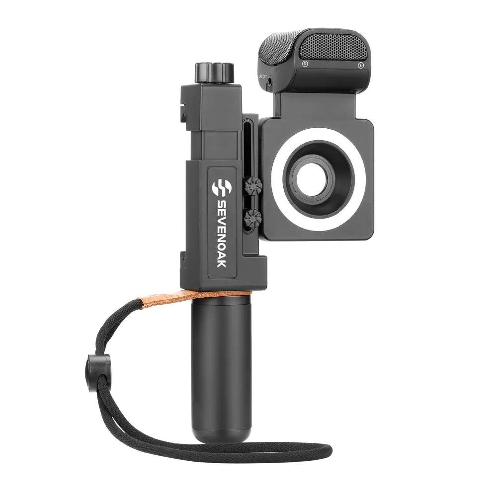 Sevenoak SmartCine + видео комплект со стерео микрофоном и 3 5 мм наушниками для IOS Android