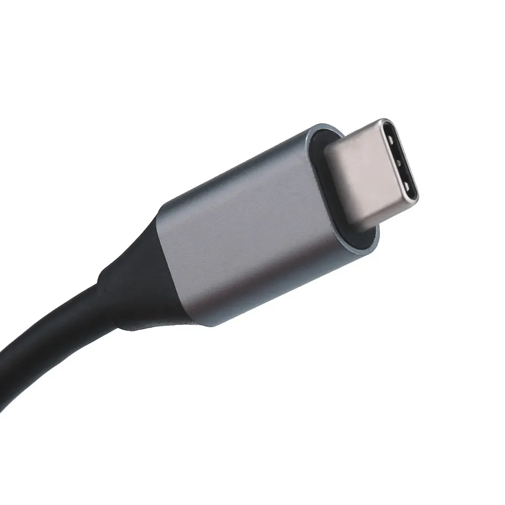 5-в-1 USB Type-C 3 0 3-портовый концентратор с SD-памятью и кардридером MicroSD адаптер 2019
