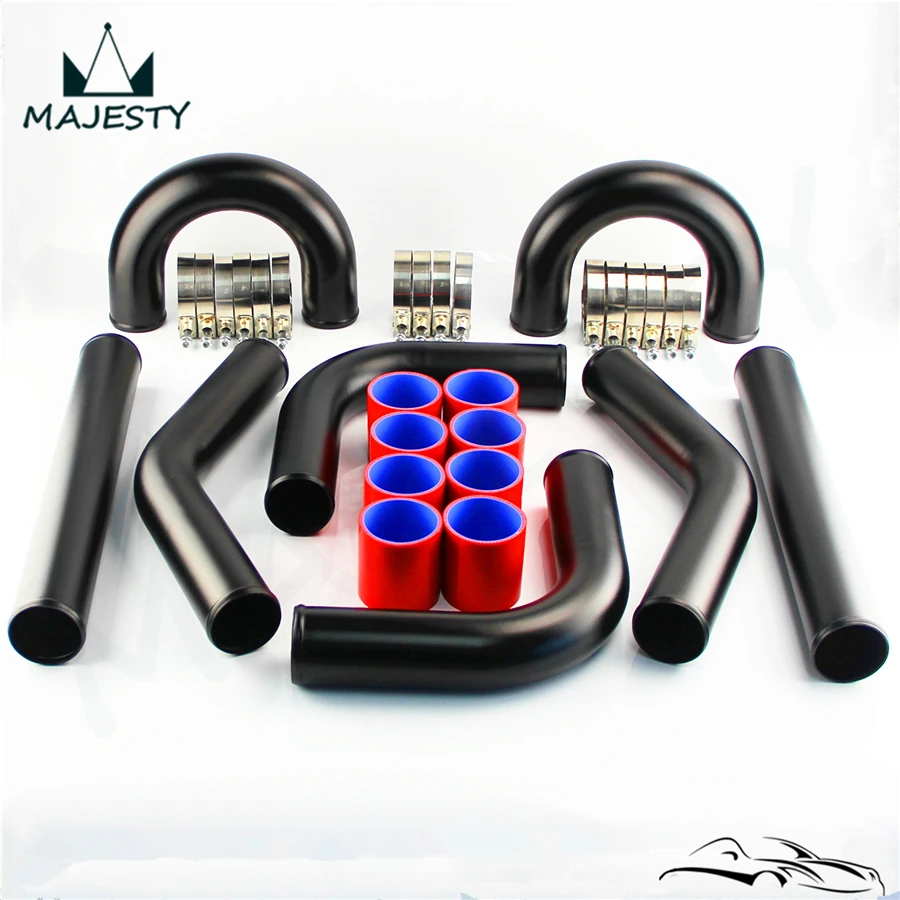 Универсальный комплект труб для интеркулера 3 дюйма 76 мм с турбонаддувом 8