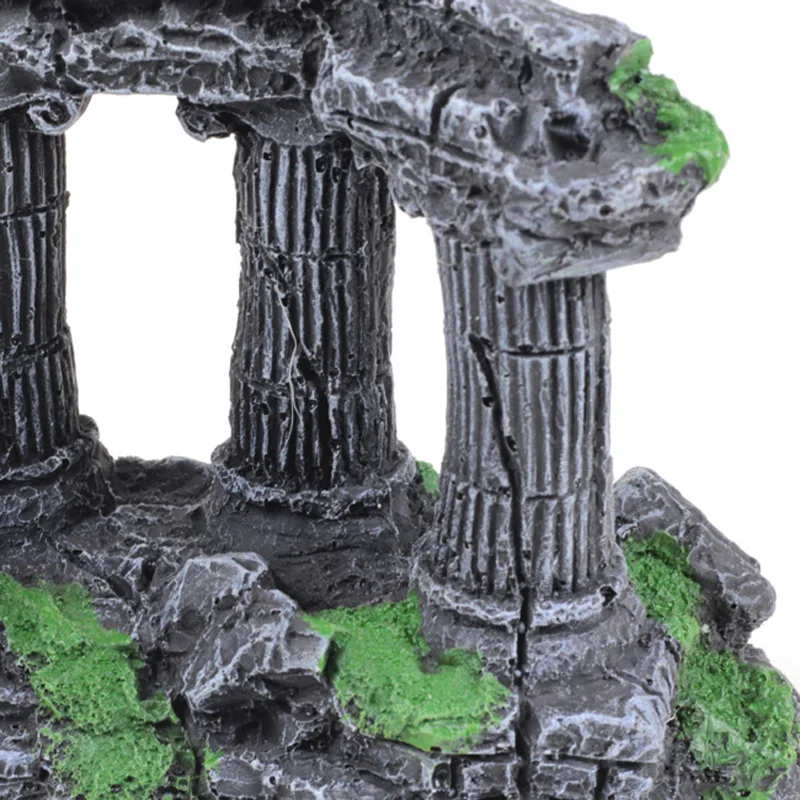 Древнее римское здание колонна колонны колизеума аквариума украшение для