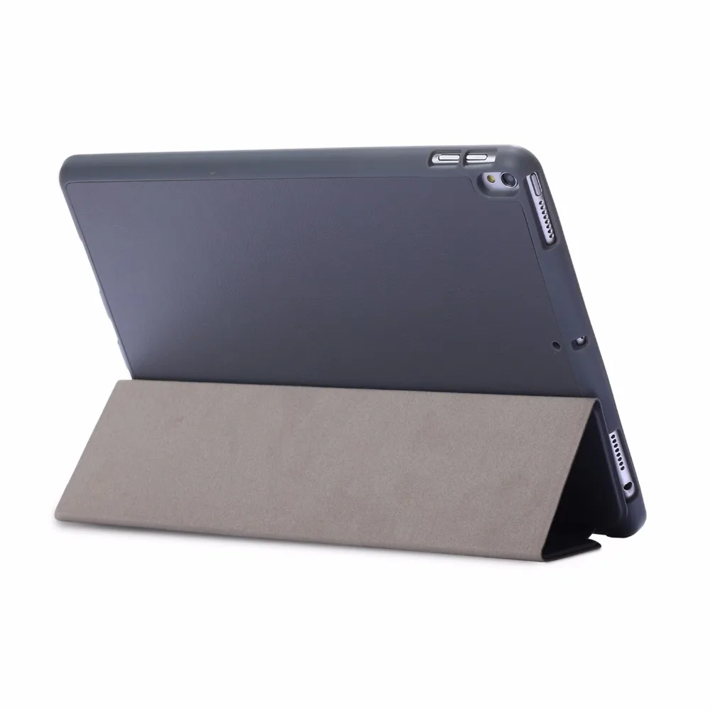 Мягкий силиконовый чехол для Apple iPad Air 10,5 Pro 10,5 чехол Trifold Магнитный умный сон Funda+ пенал