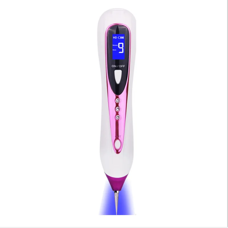 Plasma Pen LCD Laser Wart Remover Mole Tattoo Machine Skin Tag Removal Spot Cleaner | Красота и здоровье
