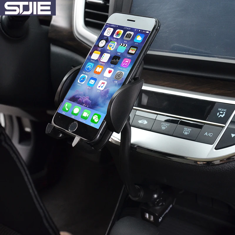 STJIE 5 В 1A телефон владельца автомобиля Зарядное устройство для iPhone X 8 7 6 Вт