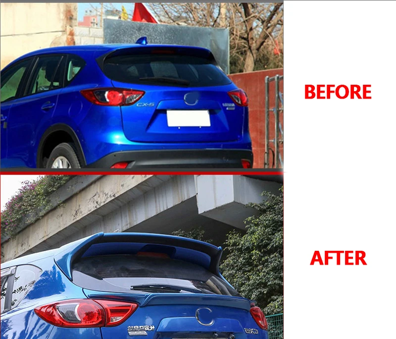Для Mazda CX5 спойлер Высокое качество ABS автомобильное заднее крыло для Mazda CX-5 2011 до спойлер праймер или любой цвет задний спойлер