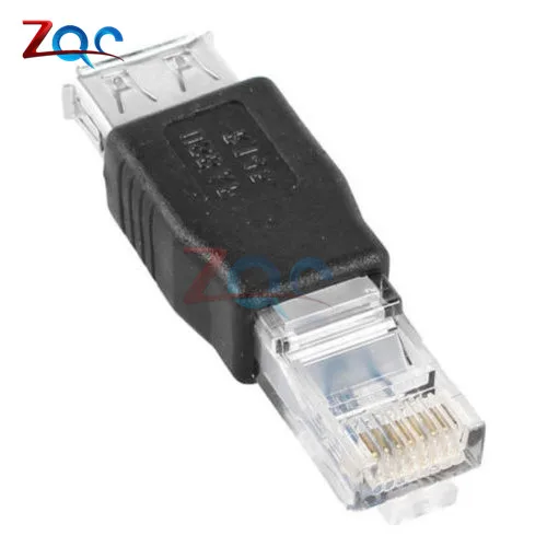 2 шт. Переходник USB Type A мама RJ45 папа|female male connector|female rj45 connectorfemale usb connector |