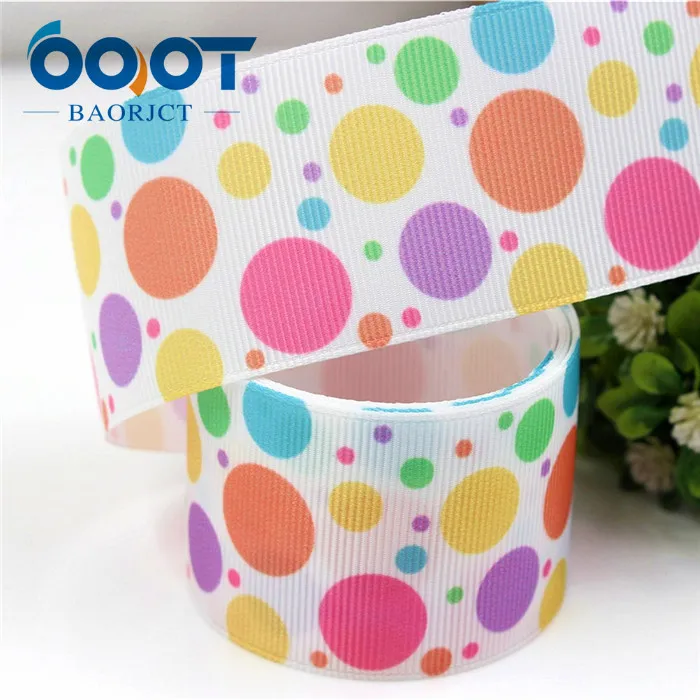 3 OOOT BAORJCT 1712011 38 мм 10 ярдов Мультяшные ленты термотрансферные печатные корсажные Свадебные аксессуары ручной работы материал - Цвет: 3