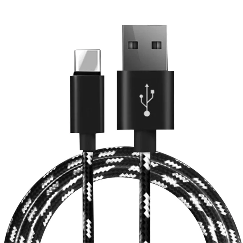 Оплетка USB кабель для передачи данных для iPhone X 8 7 6s Plus Micro Тип usb C быстрая зарядная зарядка кабель для samsung A70 A50 A30 Xiaomi huawei