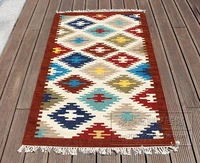 pure wool hand woven kilim carpets living room carpet bedroom bedside blanket corridor exotic national wind gc149 23
